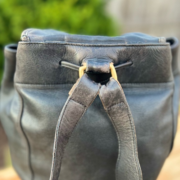 Vintage Coach Drawstring Backpack - Picture 10 of 14